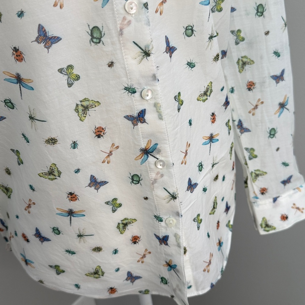 The Kooples Button Down Insect Shirt - Picture 4 of 7
